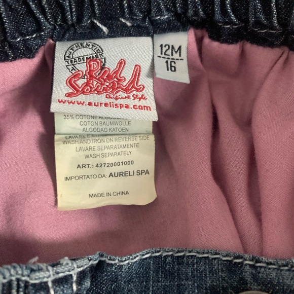 Red Sound Baby Bow Skirt - Picture 6 of 7